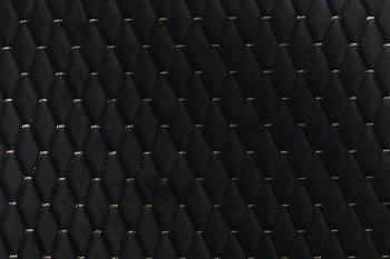 3 899 р. Каркасные накидки для сидений автомобиля из велюра Romb L Черно-бежевый Seintex 317701  с доставкой в г. Тамбов. Увеличить фотографию 4