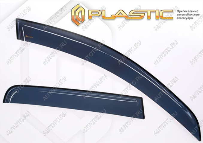2 969 р. Ветровики дверей Classic полупрозрачный CA Plastic на Honda CR-V VI поколение, джип/suv 5 дв.  2022 - н.в.  с доставкой в г. Тамбов