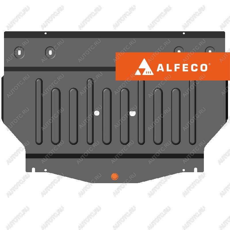 14 399 р. Защита картера и КПП (V-all) ALFECO Changan CS55 дорестайлинг (2017-2018) (алюминий 4 мм)  с доставкой в г. Тамбов