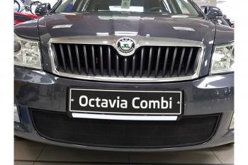 Защита радиатора Стрелка11 Стандарт Skoda Octavia A5 рестайлинг универсал (2008-2013)