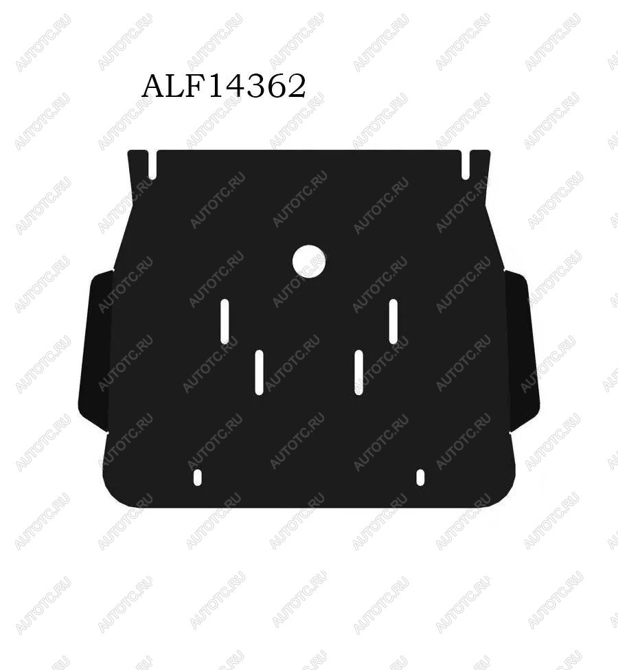 2 559 р. Защита картера (V-3,0; 2,5TD) ALFECO  Mitsubishi Pajero Sport  PA (1996-2008) дорестайлинг, рестайлинг (сталь 2 мм)  с доставкой в г. Тамбов