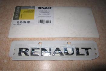 889 р. Эмблема багажника (надпись) RENAULT Renault Logan 1 дорестайлинг (2004-2010)  с доставкой в г. Тамбов. Увеличить фотографию 2