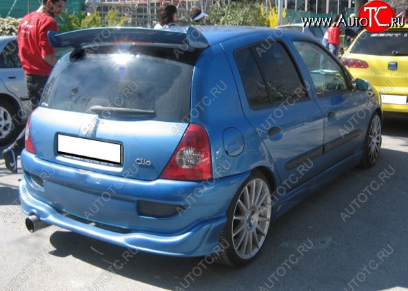 23 899 р. Задний бампер R1 Renault Clio BB дорестайлинг, хэтчбэк 5 дв. (1998-2002)  с доставкой в г. Тамбов