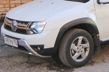 7 649 р. Накладки на колесные арки Артформ Renault Duster HS рестайлинг (2015-2021)  с доставкой в г. Тамбов. Увеличить фотографию 2