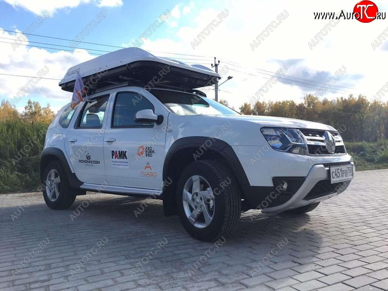 7 649 р. Накладки на колесные арки Артформ Renault Duster HS рестайлинг (2015-2021)  с доставкой в г. Тамбов