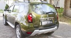 1 599 р. Защитная накладка на задний бампер RA v4  Renault Duster  HS (2015-2021) рестайлинг  с доставкой в г. Тамбов. Увеличить фотографию 3