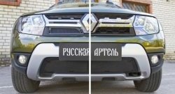 989 р. Защитная сетка решетки радиатора РА  Renault Duster  HS (2015-2021) рестайлинг  с доставкой в г. Тамбов. Увеличить фотографию 4