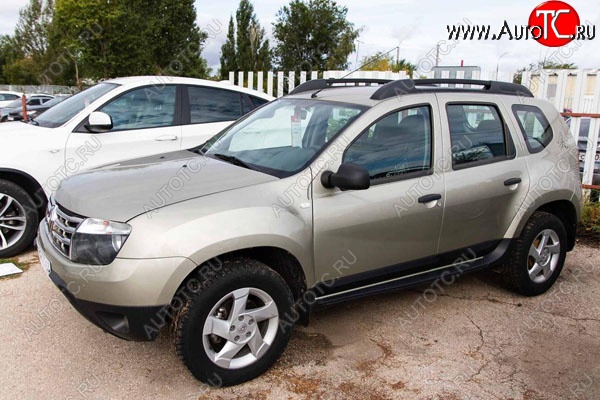 4 649 р. Молдинги дверей Артформ Renault Duster HS рестайлинг (2015-2021)  с доставкой в г. Тамбов