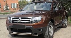 669 р. Реснички на фары RA Renault Duster HS дорестайлинг (2010-2015) (Неокрашенные)  с доставкой в г. Тамбов. Увеличить фотографию 3