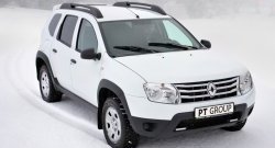 5 999 р. Комплект накладок на колёсные арки Petroil Tuning Renault Duster HS дорестайлинг (2010-2015) (Текстурная поверхность)  с доставкой в г. Тамбов. Увеличить фотографию 1