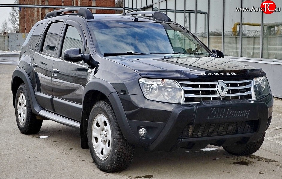 9 049 р. Накладки на арки крыльев Kart RS Renault Duster HS дорестайлинг (2010-2015) (Неокрашенные)  с доставкой в г. Тамбов