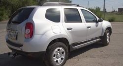 3 999 р. Накладки на двери Petroil Tuning Renault Duster HS дорестайлинг (2010-2015) (Тисненый пластик)  с доставкой в г. Тамбов. Увеличить фотографию 2