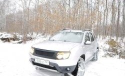 4 599 р. Решётка радиатора DM-Style Renault Duster HS дорестайлинг (2010-2015) (Без сетки, Неокрашенная глянец (под окраску))  с доставкой в г. Тамбов. Увеличить фотографию 5