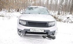 899 р. Реснички на фары DM-Style  Renault Duster  HS (2010-2021) дорестайлинг, рестайлинг (Неокрашенные)  с доставкой в г. Тамбов. Увеличить фотографию 2