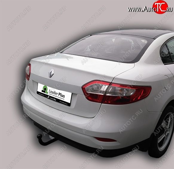 6 799 р. Фаркоп Лидер Плюс (съемный шар тип A)  Renault Fluence (2010-2016) дорестайлинг, рестайлинг (Без электропакета)  с доставкой в г. Тамбов