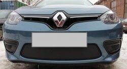 1 469 р. Сетка на бампер Russtal (черная) Renault Fluence дорестайлинг (2010-2012)  с доставкой в г. Тамбов. Увеличить фотографию 3