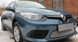 1 539 р. Сетка на бампер Russtal (хром) Renault Fluence дорестайлинг (2010-2012)  с доставкой в г. Тамбов. Увеличить фотографию 3