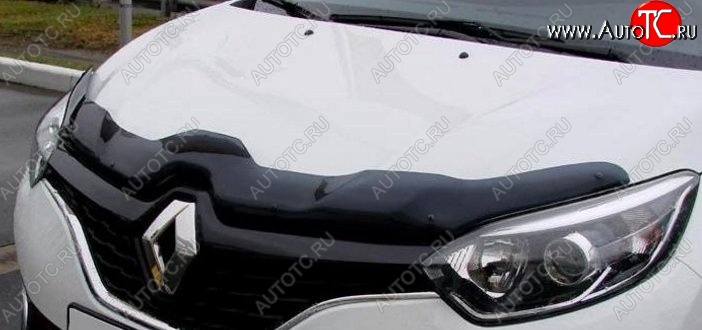 3 299 р. Дефлекторы капота Autofamily  Renault Kaptur (2016-2025) дорестайлинг, рестайлинг  с доставкой в г. Тамбов
