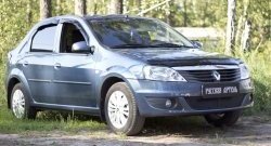 1 699 р. Защитная сетка решетки переднего бампера РА  Renault Logan  1 (2010-2016) рестайлинг  с доставкой в г. Тамбов. Увеличить фотографию 2