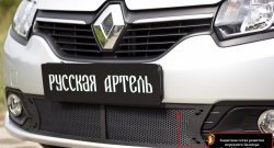 2 099 р. Защитная сетка в нижнюю часть бампера RA  Renault Logan  2 (2014-2018) дорестайлинг  с доставкой в г. Тамбов. Увеличить фотографию 6