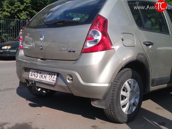 10 799 р. Фаркоп (хетчбек) NovLine Renault Sandero (BS) (2009-2014)  с доставкой в г. Тамбов