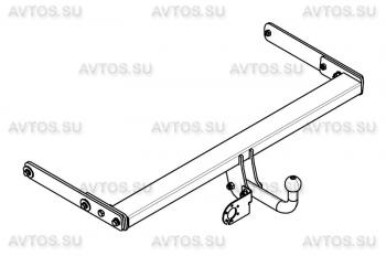 6 949 р. Фаркоп (условно-съемный шар) AvtoS  Seat Ateca  5FP (2016-2024), Skoda Kodiaq  NU7 (2017-2021), Volkswagen Tiguan  Mk2 (2016-2022)  с доставкой в г. Тамбов. Увеличить фотографию 2