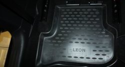 3 399 р. Коврики в салон Element 4 шт. (полиуретан) Seat Leon 1P хэтчбэк 5 дв. дорестайлинг (2005-2009)  с доставкой в г. Тамбов. Увеличить фотографию 3