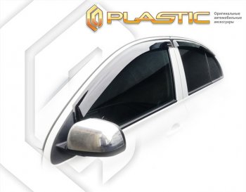 Дефлектора окон CA-Plastic Nissan (Нисан) March (Марч)  4 K13,NK13 (2010-2024) 4 K13,NK13 хэтчбэк 5 дв. правый руль дорестайлинг, хэтчбэк 5 дв. правый руль рестайлинг