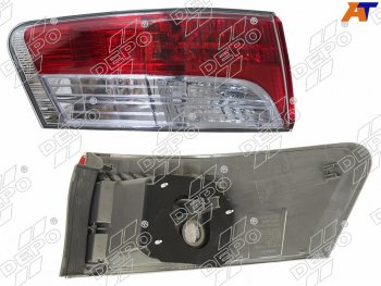 Левый фонарь задний DEPO Toyota (Тойота) Avensis (Авенсис)  T270 седан (2008-2011) T270 седан дорестайлинг