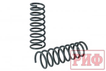 7 599 р. Пружины передние усиленные (+25 кг лифт 40 мм) РИФ Renault Duster HS дорестайлинг (2010-2015)  с доставкой в г. Тамбов. Увеличить фотографию 2