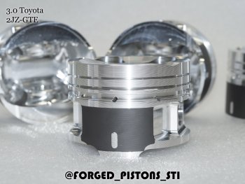 28 799 р. Поршни (Toyota 3,0 2JZ-GTE (V=15,2) под кольца 1,2/1,5/4,0) СТИ Toyota Aristo S160 дорестайлинг (1997-2001) (диаметр поршня: 86.50 мм)  с доставкой в г. Тамбов. Увеличить фотографию 4