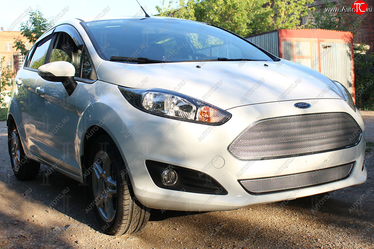 3 699 р.           Защита радиатора Ford Fiesta MK6 (рестайлинг) 2015- chrome низ PREMIUM  Ford Fiesta  6 (2012-2019) седан рестайлинг, хэтчбэк 3 дв. рестайлинг, хэтчбэк 5 дв. рестайлинг (хром)  с доставкой в г. Тамбов