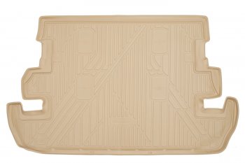 4 599 р. Коврик в багажник TOYOTA Land Cruiser 200 112007-2012, 2012-, внед., 7 мест. (полиуретан, бежевый)  Тойота Ленд крузер Element nlc.48.17.b13b  с доставкой в г. Тамбов. Увеличить фотографию 1