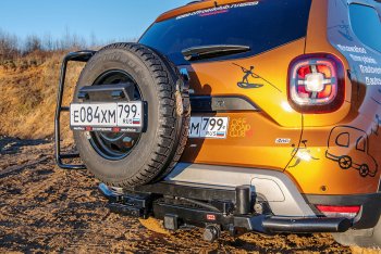 Бампер силовой задний РИФ Renault Duster HM (2020-2024)