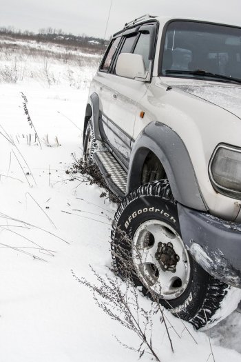 43 999 р. Защита порогов с подножкой РИФ Toyota Land Cruiser J105 (1998-2007)  с доставкой в г. Тамбов. Увеличить фотографию 3