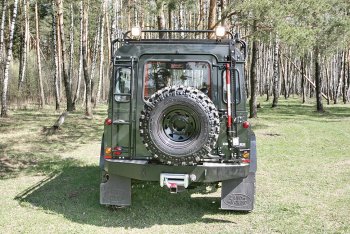 29 999 р. Бампер задний силовой РИФ  Land Rover Defender 110  1 L316 - Defender 90  1 L316 (Под лебёдку)  с доставкой в г. Тамбов. Увеличить фотографию 2