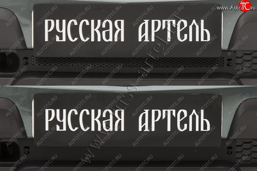 1 439 р. Комплект защиты (сетка и зимняя заглушка) в передний бампер Русская Артель  Chevrolet Niva  2123 (2009-2020), Лада 2123 (Нива Шевроле) (2009-2020)  с доставкой в г. Тамбов