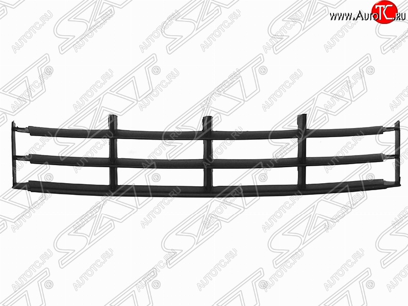 1 129 р. Решётка в передний бампер SAT Skoda Fabia Mk2 универсал рестайлинг (2010-2014)  с доставкой в г. Тамбов