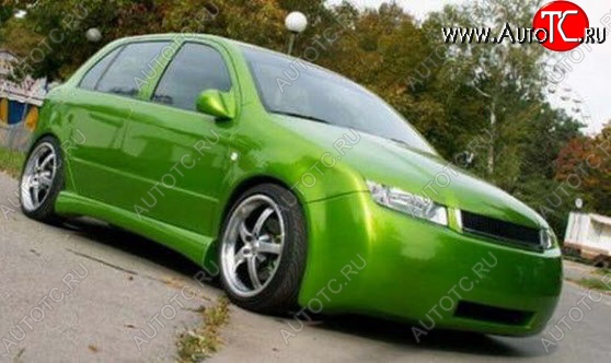 25 699 р. Передний бампер F1 Skoda Fabia Mk1 седан рестайлинг (2004-2008)  с доставкой в г. Тамбов