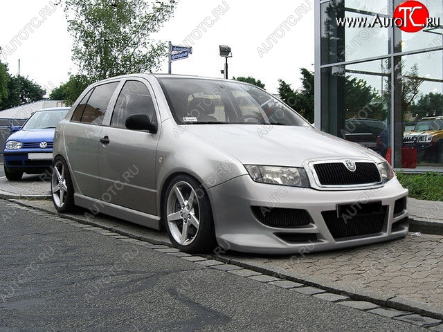 25 699 р. Передний бампер Weber Sport Skoda Fabia Mk1 хэтчбек рестайлинг (2004-2008)  с доставкой в г. Тамбов