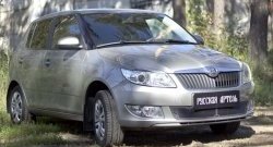 1 999 р. Защитная сетка решетки переднего бампера РА Skoda Fabia Mk2 универсал рестайлинг (2010-2014)  с доставкой в г. Тамбов. Увеличить фотографию 3