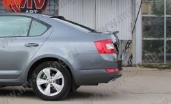 5 849 р. Спойлер RS  Skoda Octavia  A7 (2012-2020) дорестайлинг лифтбэк, рестайлинг лифтбэк (Неокрашенный)  с доставкой в г. Тамбов. Увеличить фотографию 6