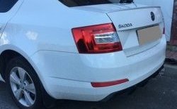 6 199 р. Накладка на задний бампер Rieger Style Skoda Octavia A7 дорестайлинг универсал (2012-2017) (Неокрашенная)  с доставкой в г. Тамбов. Увеличить фотографию 7