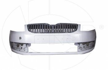 7 549 р. Передний бампер NSP (с решеткой радиатора)  Skoda Octavia  A7 (2012-2017) дорестайлинг лифтбэк, дорестайлинг универсал (Неокрашенный)  с доставкой в г. Тамбов. Увеличить фотографию 1