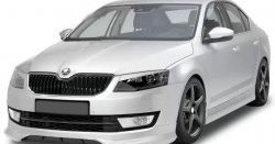 5 999 р. Пороги накладки CT Skoda Octavia A7 дорестайлинг лифтбэк (2012-2017) (Неокрашенные)  с доставкой в г. Тамбов. Увеличить фотографию 2