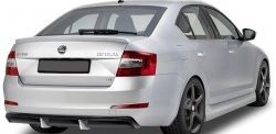 5 999 р. Пороги накладки CT  Skoda Octavia  A7 (2012-2017) дорестайлинг лифтбэк, дорестайлинг универсал (Неокрашенные)  с доставкой в г. Тамбов. Увеличить фотографию 3