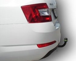 17 999 р. Фаркоп Лидер Плюс.  Skoda Octavia  A7 (2012-2020) дорестайлинг лифтбэк, рестайлинг лифтбэк (Без электропакета)  с доставкой в г. Тамбов. Увеличить фотографию 3