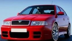 Накладка на передний бампер ND Skoda Octavia Tour A4 1U2 лифтбэк дорестайлинг (1997-2000)