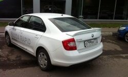 3 449 р. Спойлер Style Skoda Rapid NH3 дорестайлинг лифтбэк (2012-2017) (Неокрашенный)  с доставкой в г. Тамбов. Увеличить фотографию 6