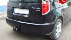 Фаркоп NovLine Skoda (Шкода) Roomster (Румстер)  5J (2006-2015) 5J дорестайлинг, хэтчбэк рестайлинг